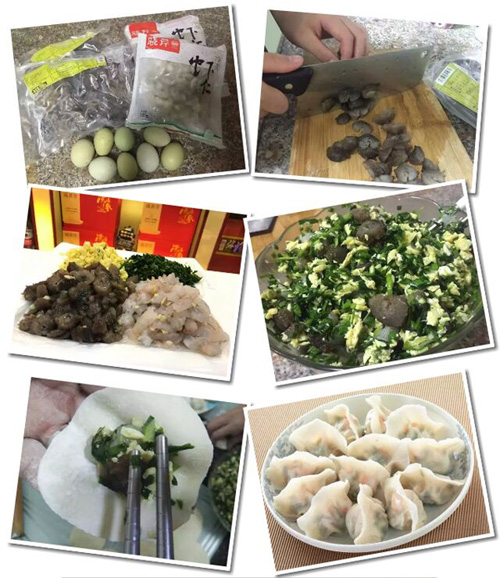 海參食譜-海參三鮮水餃 海參食譜-海參三鮮水餃